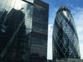 The Gherkin skyscraper London England United Kingdom