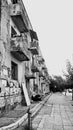 Ghetto Street in Urban Athens