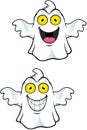 Ghost Character With Yellow Eyes