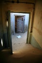 The Ghost city in Kolmanskop Royalty Free Stock Photo
