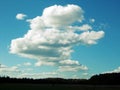 Ghost cloud on Halloween