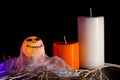 Ghost face of Halloween Royalty Free Stock Photo