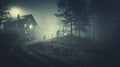 Ghost House Walking: A Midnight Journey Through The Woods
