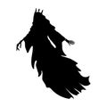 Ghost King silhouette scary monster fantasy