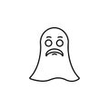 Ghost, magic icon. Element of magic for mobile concept and web apps icon. Thin line icon for website design and development