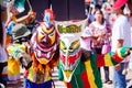 Ghost mask thailand festival Royalty Free Stock Photo
