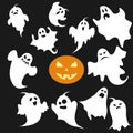 Ghost, a set of ghosts for Halloween