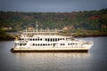 Ghost ship in Bay of Arabian sea Royalty Free Stock Photo