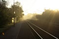 Ghost station Royalty Free Stock Photo