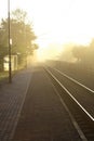 Ghost station Royalty Free Stock Photo