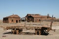 Ghost town in Atacama desert, Chile Royalty Free Stock Photo