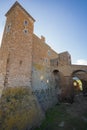 Ghost town of Celleno  in Lazio in Italy Royalty Free Stock Photo