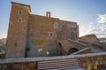 Ghost town of Celleno  in Lazio in Italy Royalty Free Stock Photo