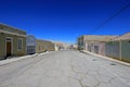 Ghost town Chuquicamata, Chile Royalty Free Stock Photo