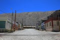 Ghost town Chuquicamata, Chile Royalty Free Stock Photo