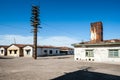 Ghost Town Humberstone in Atacama, Chile Royalty Free Stock Photo