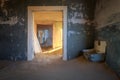 In the Ghost Town of Kolmanskop, Namibia Royalty Free Stock Photo