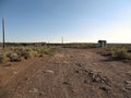 Two Guns, a ghost town in northern Arizona Royalty Free Stock Photo