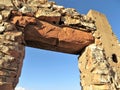 Two Guns, a ghost town in northern Arizona Royalty Free Stock Photo