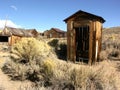 Ghost Town Outhouse Royalty Free Stock Photo