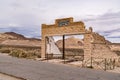 Rhyolite Ghost Town near Death Valley in Nevada Royalty Free Stock Photo