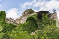 Ghost town of San Pietro Infine with his ruins, Caserta, Campania, Italy. The town was the site of The Battle of San Royalty Free Stock Photo