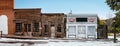 Ghost Town Virginia City Historic District designated in 1961 after Charles and Sue Bovey restored old ruins, in Montana