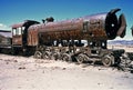 Ghost Train in Bolivia,Bolivia Royalty Free Stock Photo
