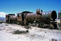 Ghost Trains in Bolivia,Bolivia Royalty Free Stock Photo