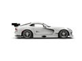 Ghost white supercar - side view Royalty Free Stock Photo