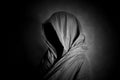 Ghostly figure in the dark Royalty Free Stock Photo