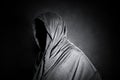 Ghostly figure in the dark Royalty Free Stock Photo