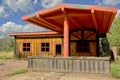 Ghostly Gas Station of Seneca Lake Arizona Royalty Free Stock Photo