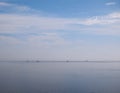 Ghostly Ships On Horizon