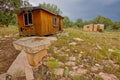 Ghosts of Mexican Quarry near Perkinsville AZ Royalty Free Stock Photo