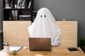 Ghostwriter In Office. Creative Ghost Writer Royalty Free Stock Photo