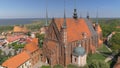 Ghotic cathedral in Frombork city, Poland.