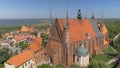 Ghotic cathedral in Frombork town, Poland