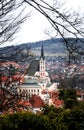 Ghotic church St. VÃÂ­tus Royalty Free Stock Photo