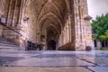 Ghotic Cloister of the Santander cathedral