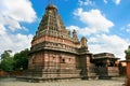 Ghrishneshwar Shiva Temple with holy lingam Royalty Free Stock Photo