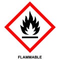 GHS hazard pictogram - FLAMMABLE