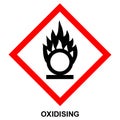 GHS hazard pictogram - OXIDISING