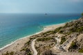 The beautiful Gialos Beach, Greece