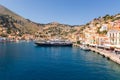 Gialos, the port of Symi island in Greece. Europe