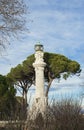Gianicolo Hill Lighthouse Royalty Free Stock Photo