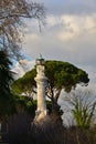 Gianicolo Hill Lighthouse Royalty Free Stock Photo