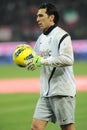 Gianluigi Buffon during the Milan Juventus championship match