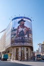 Giant advertising billboard for Ralph Lauren, Paris, France