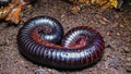 The giant African millipede (Archispirostreptus gigas), is one of the largest millipedes